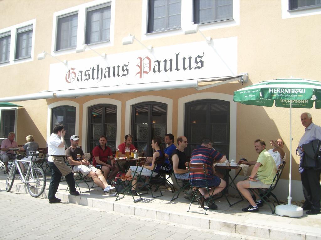 Gasthaus Paulus Neustadt an der Donau Exterior foto